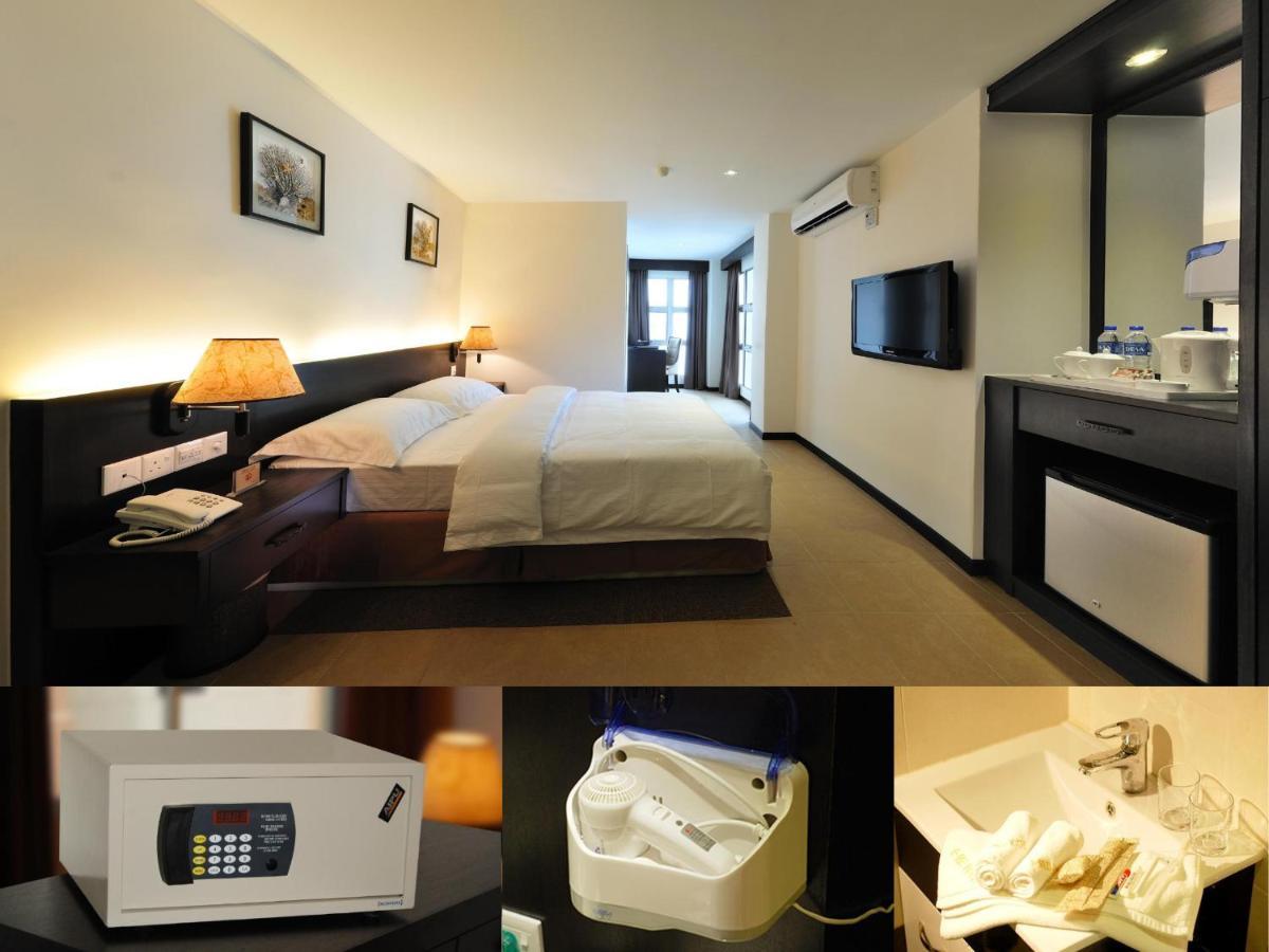 Ernes Hotel Perai Luaran gambar